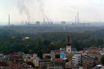 Nová radnice - pohled z vyhlídkové věže, Ostrava