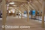 Slezskoostravský hrad, Ešler bar, interiér, pohled z galerie