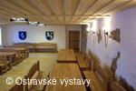 Slezskoostravský hrad, Malý sál, kamna